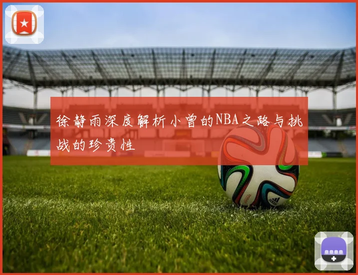 徐静雨深度解析小曾的NBA之路与挑战的珍贵性